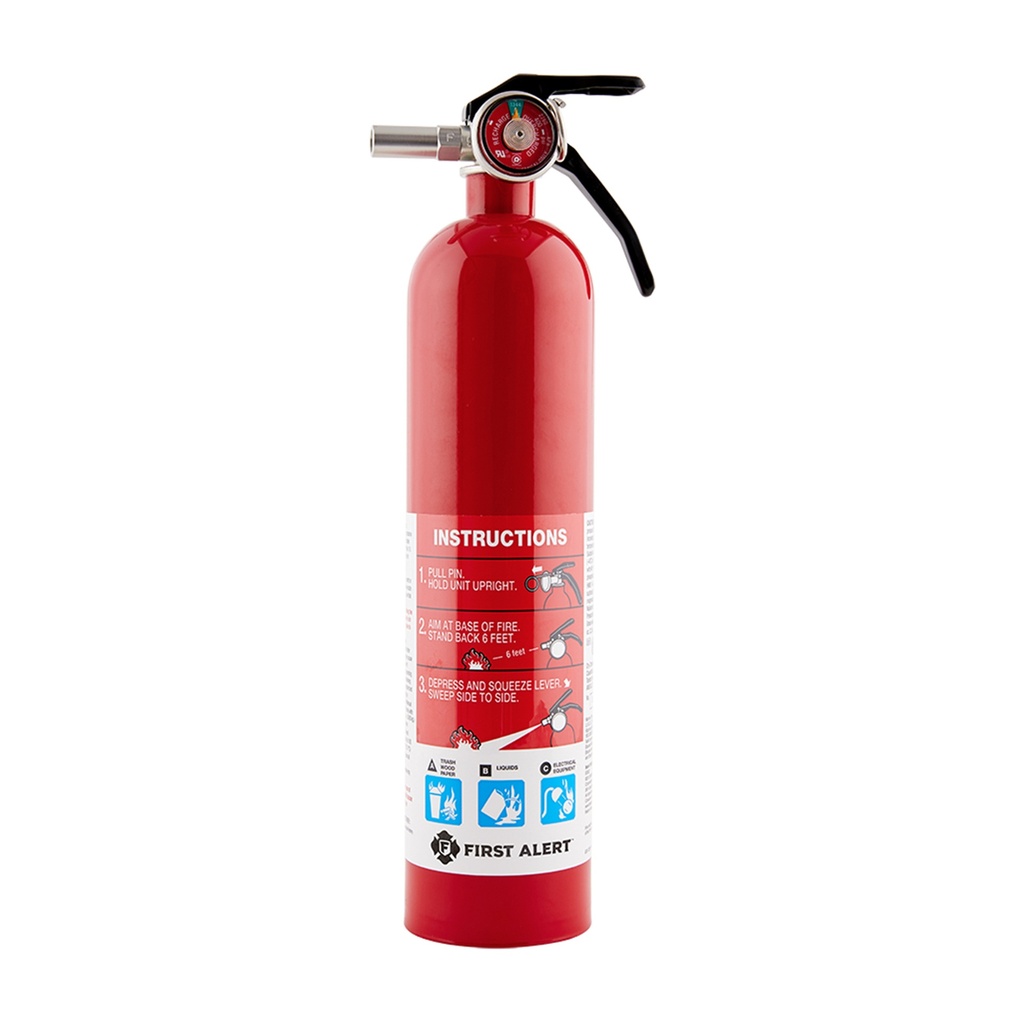 First Alert 2-3/4 Lb. Fire Extinguisher for Garage OSHA/US Coast Guard Agency Approval