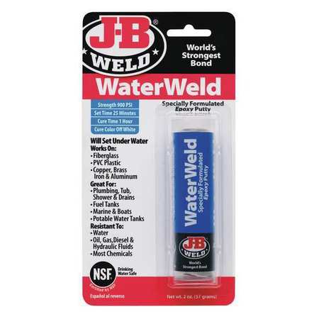 J-B Weld Water Weld Automotive Epoxy Putty 2 Oz