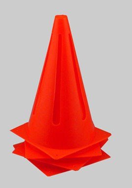 CONE SAFETY 9" SET/4