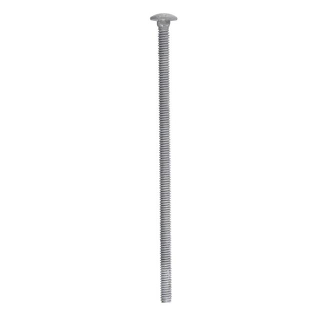 [812530] HILLMAN 1/4 in. X 6 in. L Hot Dipped Galvanized Steel Carriage Bolt 100 Pk