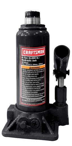 Craftsman Hydraulic 4 Ton Automotive Bottle Jack