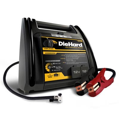 DieHard 950A Jump Starter/150Psi Compressor/ 2- 12V Ports/ - Battery Accessories
