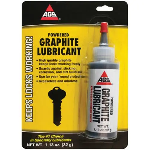 [87206] AGS Powder Graphite Lubricant 1.13 Oz 1 Pk