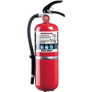 First Alert 10 Lb. Fire Extinguisher for Commercial US Coast Guard Agency Approval