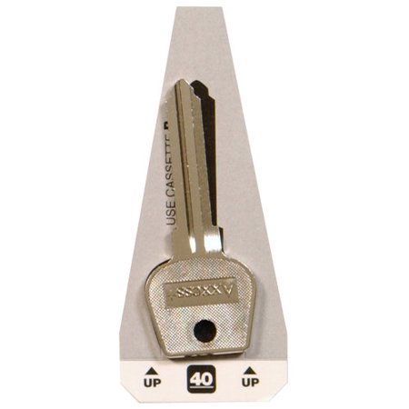 Hillman KeyKrafter Automotive Key Blank 40 H57, H58, MZ9, MZ14, MZ16 MZ20, MZ9R, MZ14PH, MZ16PH Doub