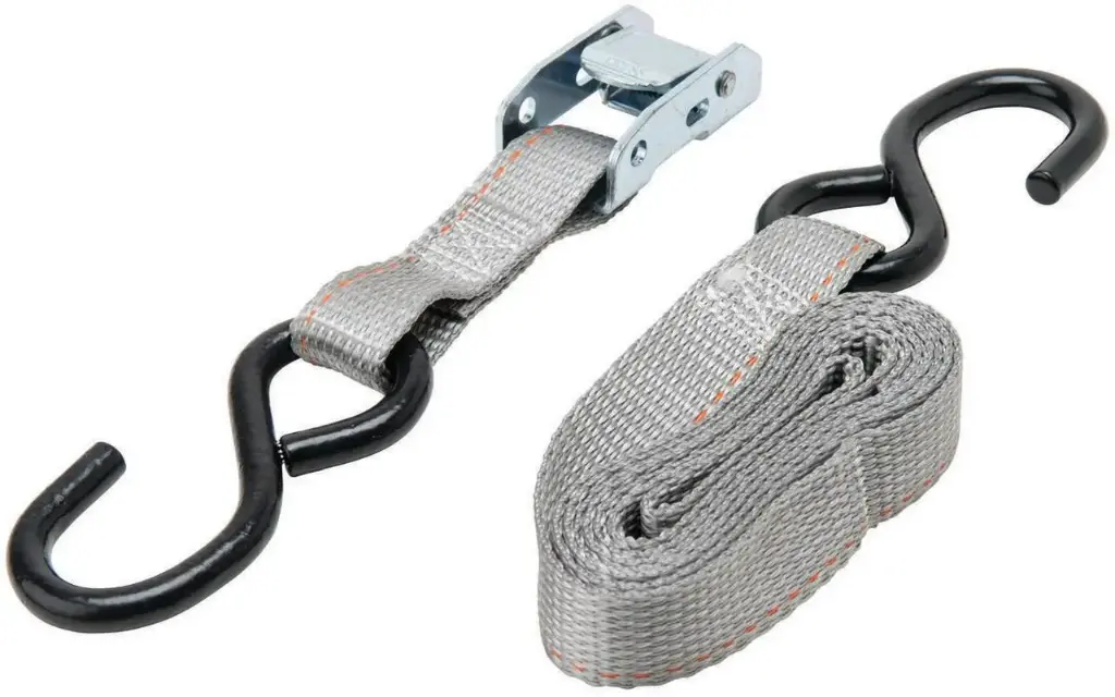 [8866725] Keeper 1 in. W X 6 Ft. L Gray Tie Down 400 Lb 1 Pk