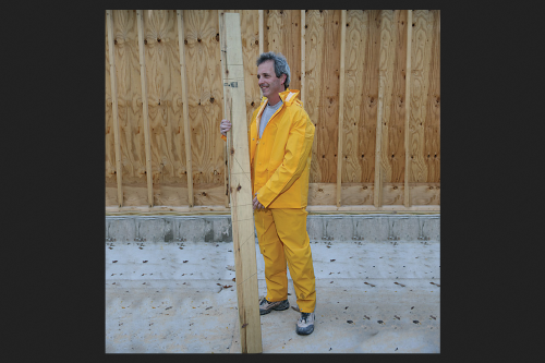 Boulder Creek Yellow PVC-Coated Rayon Three Piece Rain Suit Medium