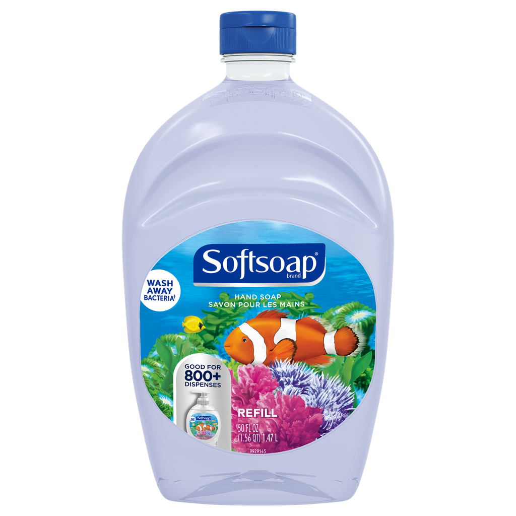 Liquid Hand Soap Refill, Fresh Scent, 50 Oz, 6/Carton