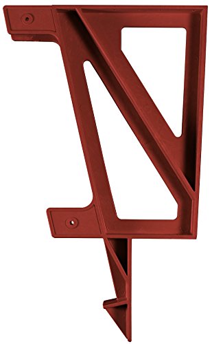 Hopkins Deck Bench Bracket - Redwood - Plastic | Rona