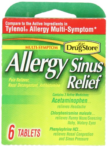 ALLERGY & SINUSRELIEF6CT