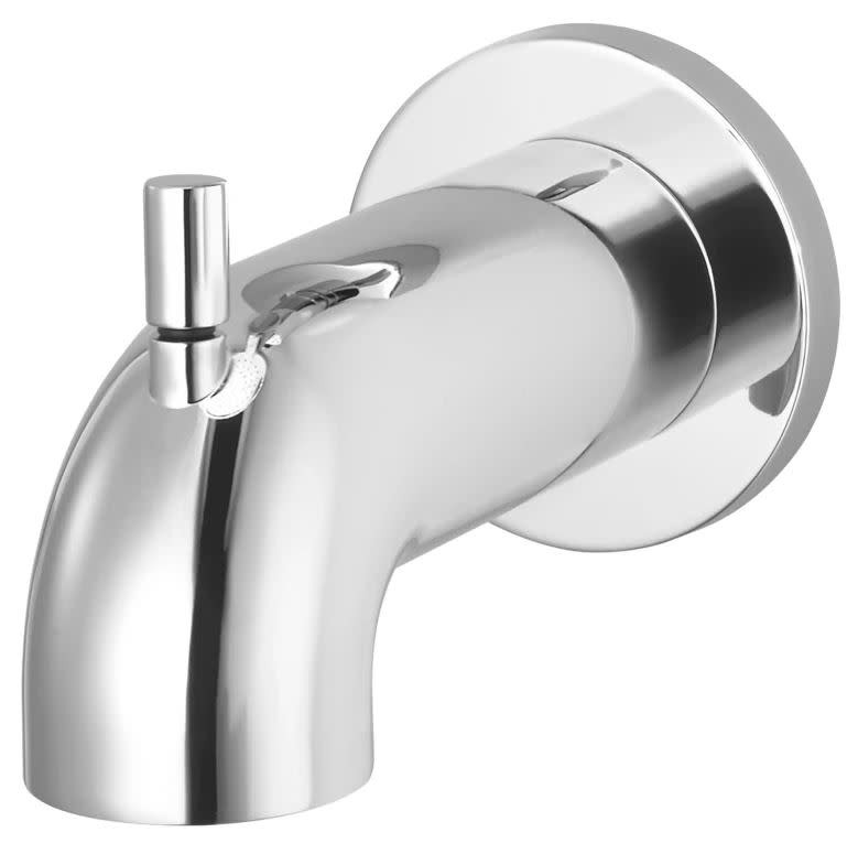 Pfister 920-227 Quick Connect 5-3/16" Integrated Diverter Tub Spout Polished Chrome Bath and Shower Accessories Tub Spouts Diverter Tub Spouts