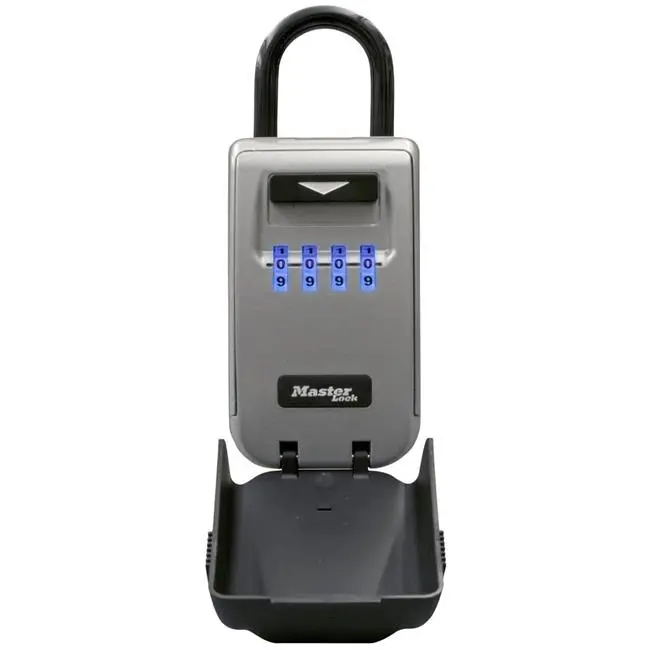 Master Lock 2.88 in. W Metal 4-Digit Combination Lock Box