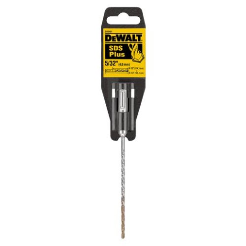 DeWalt 5/32 in. X 6-1/2 in. L Carbide Tipped Drill Bit SDS-Plus Shank 1 Pc