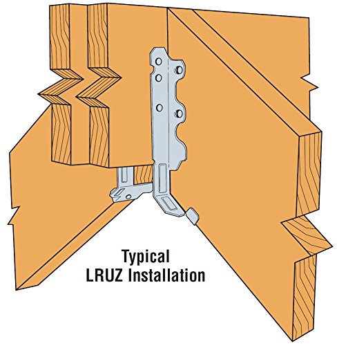 Simpson Strong Tie LRU26 Slopeable 2-Inch by 6-Inch Light Rafter U Hanger