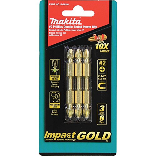 MAKITA GOLD PHIL.INS.BIT#2X2-1/2
