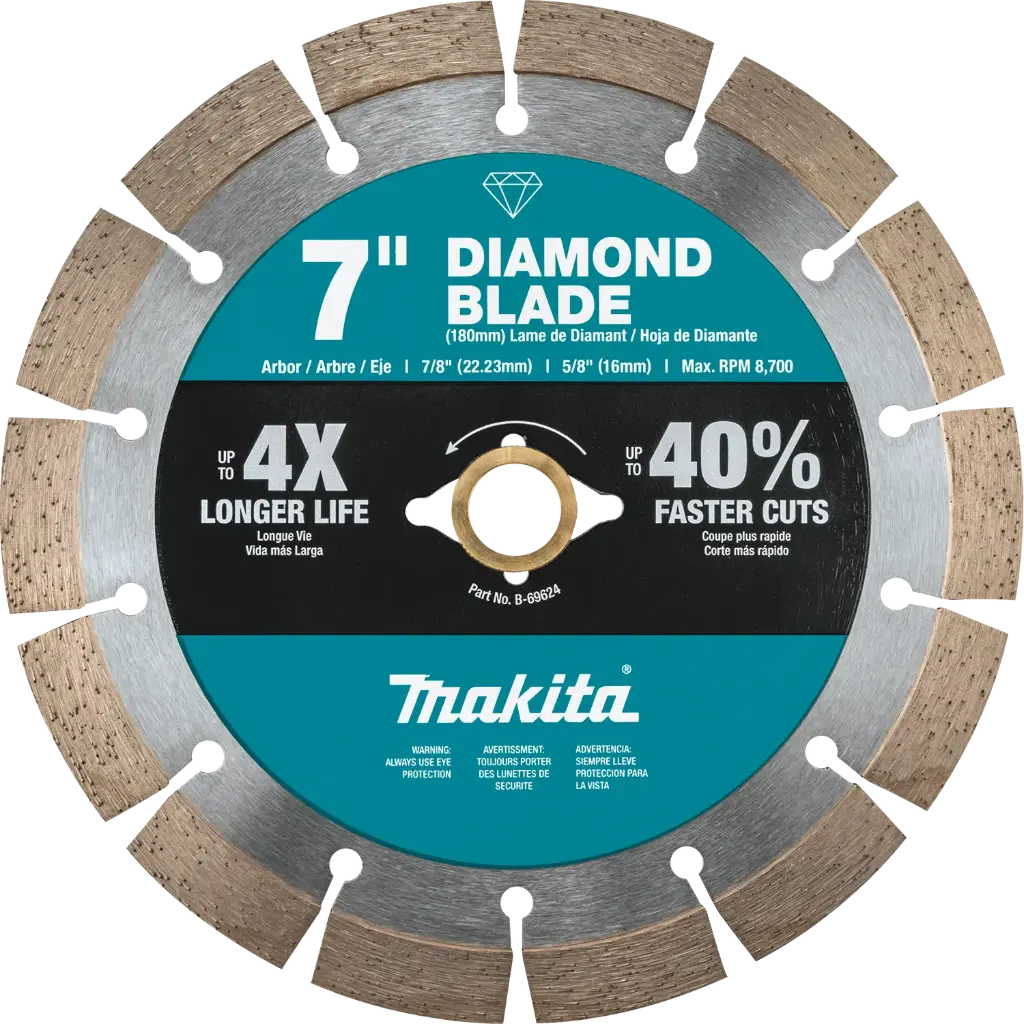 [B69624] MAKITA DIAMOND BLADE 7"