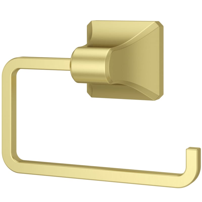 [BPH-FE1BG] Pfister BPH-FE1 Park Avenue Tissue Paper Holder with Single Post Mounting Brushed Gold Bathroom Hardware and Accessories Bathroom Hardware Toilet