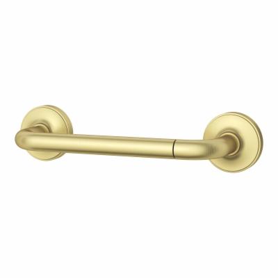 Pfister BPH-TNT Tenet Wall Mounted Pivoting Toilet Paper Holder Brushed Gold Bathroom Hardware and Accessories Bathroom Hardware Toilet Paper Holders