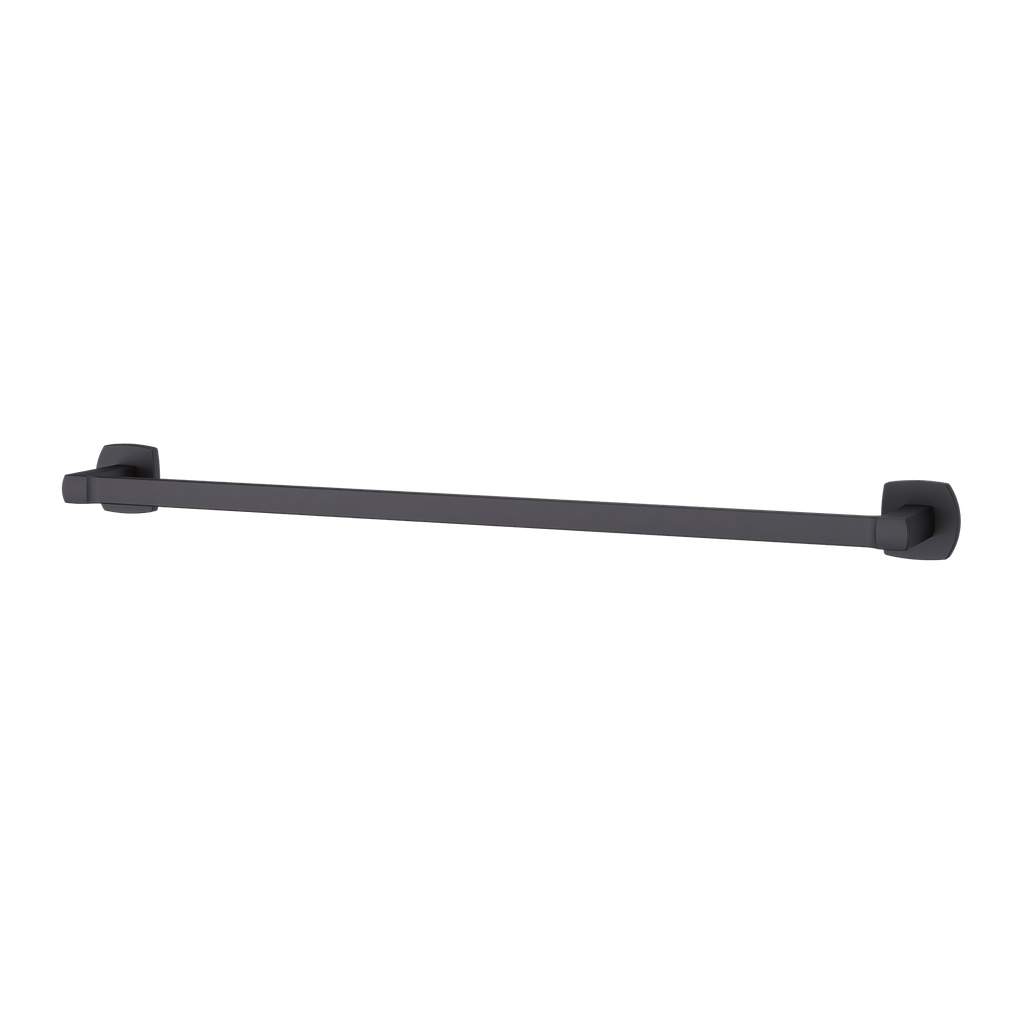 Pfister BTB-DA2 Deckard 24" Towel Bar Matte Black Bathroom Hardware and Accessories Bathroom Hardware Towel Bars