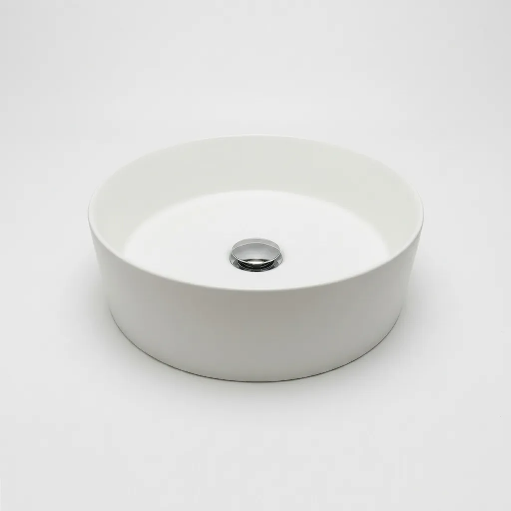[CL-1277YD] ART BASIN #CL-1277YD MATTE WHITE