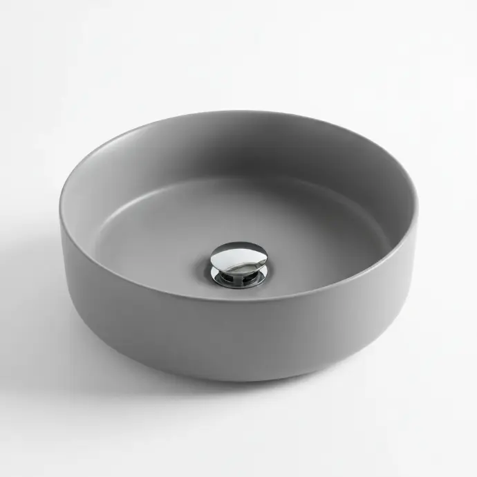 [CL-1277YL] ART BASIN #CL-1277YL MATTE GREY