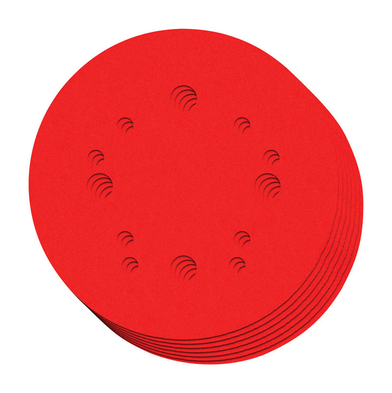 [DCD050VFNH07G] Diablo 5 in. Ceramic Blend Hook and Lock Sanding Disc Assorted Grit Assorted 7 Pc