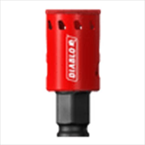 Diablo 1-1/8 in. Diamond Grit 5.52 in. L X 1/4 in. D Hole Saw