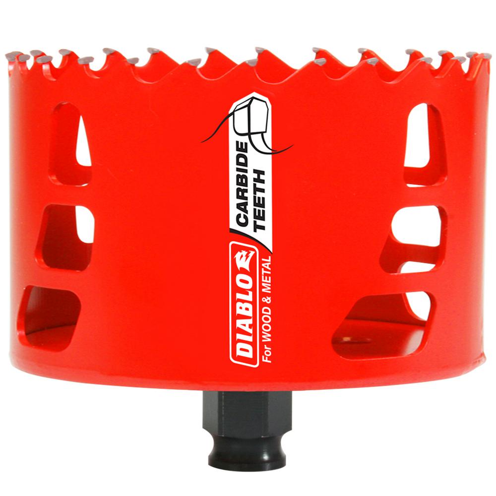 5 in. Carbide Hole Saw with 2-3/8 in. Cutting Depth