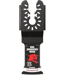 Diablo 2-1/2 in. W Bi-Metal Curve Contact Edge Oscillating Blade Nail-Embedded Wood 1 Pk