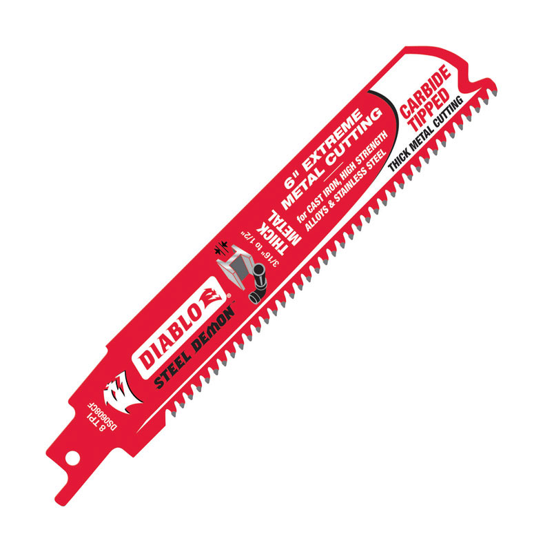 DIABLO 8TPI Steel Demon Carbide Saw Blade - 6 Inch
