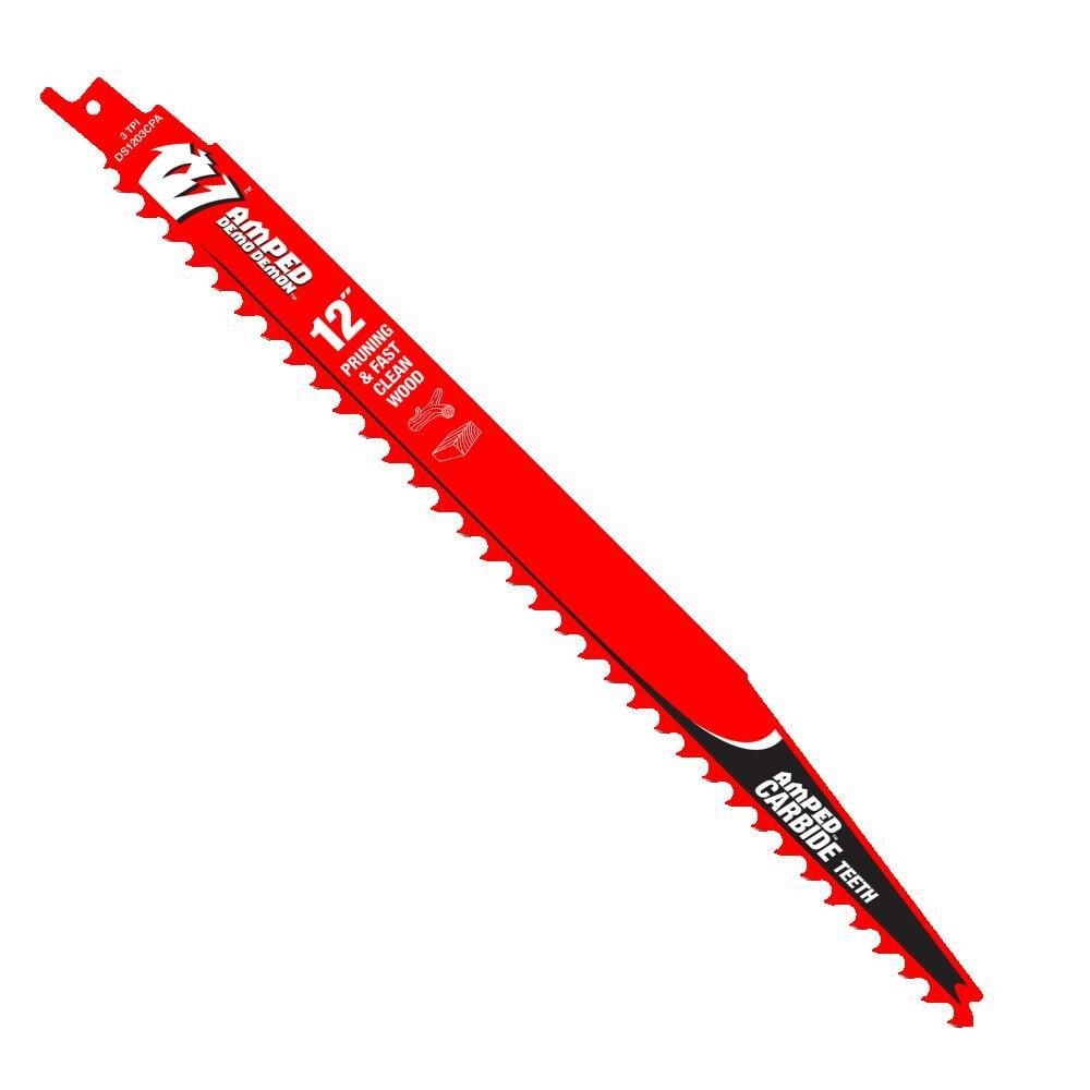 [DS1203CPA] Diablo Tools 12 Inch 3 TPI Carbide Teeth Reciprocating Saw Blade for Pruning and Clean Wood - DS1203CPA