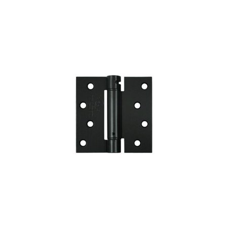 Deltana Spring Hinge Flat Black 4"X4" Dsh44u1b - All