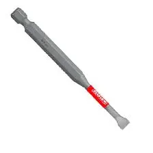 Slotted Drive Bits,3-1/2 in L,PK2