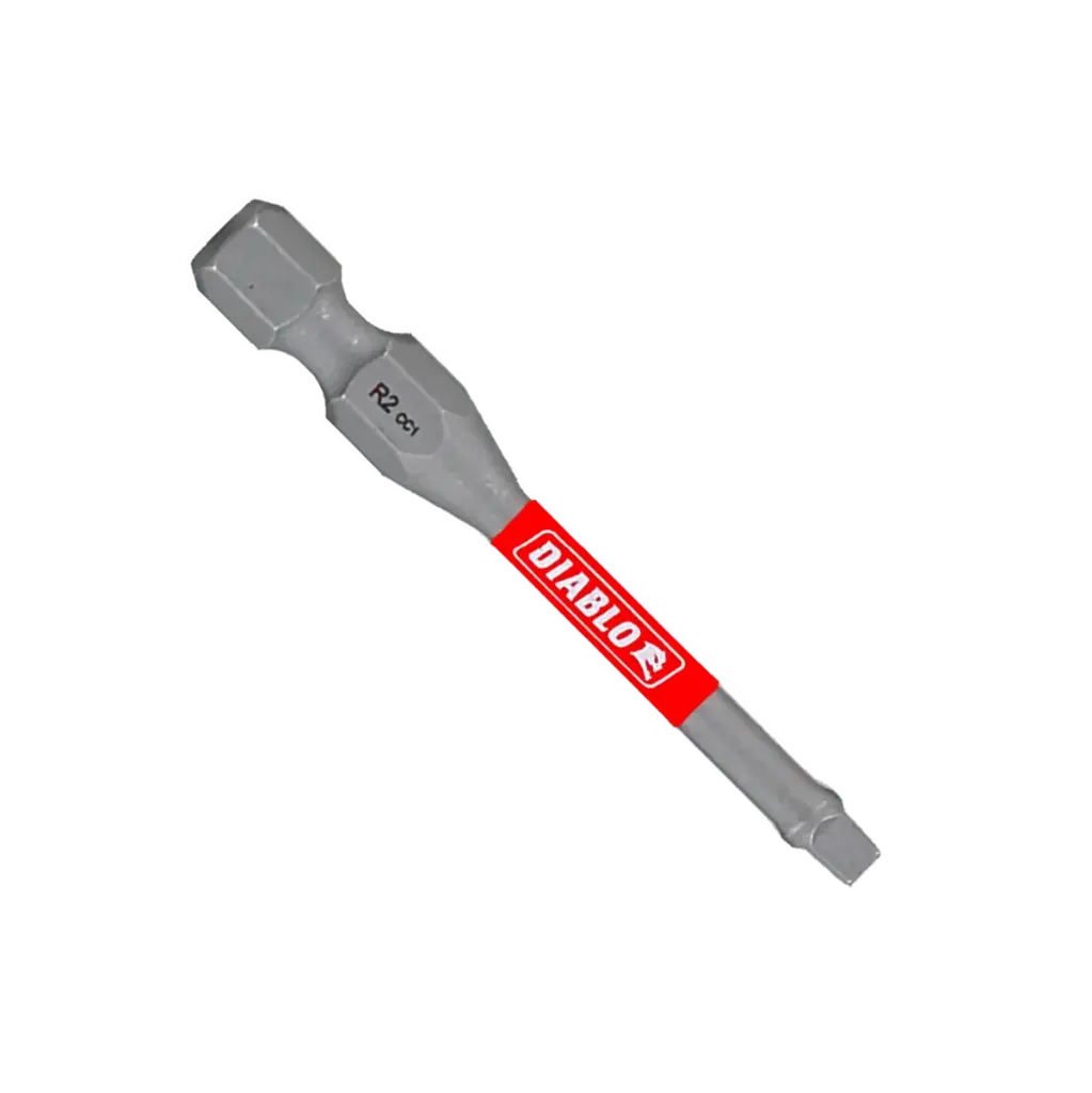 Diablo Tools 2in #2 Square Drive Bits (100-Pack) - DSQ22P100