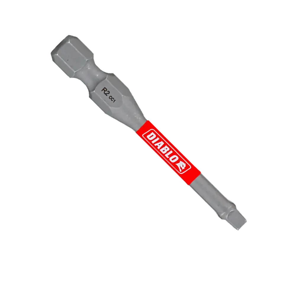 Diablo Tools 2in #2 Square Drive Bits (15-Pack) - DSQ22P15