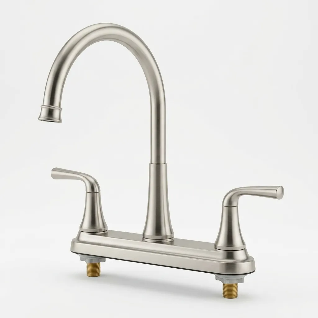 [F0364LRGS] Pfister Ladera 8 in. Widespread 2-Handle Bathroom Faucet in Spot Defense NOB