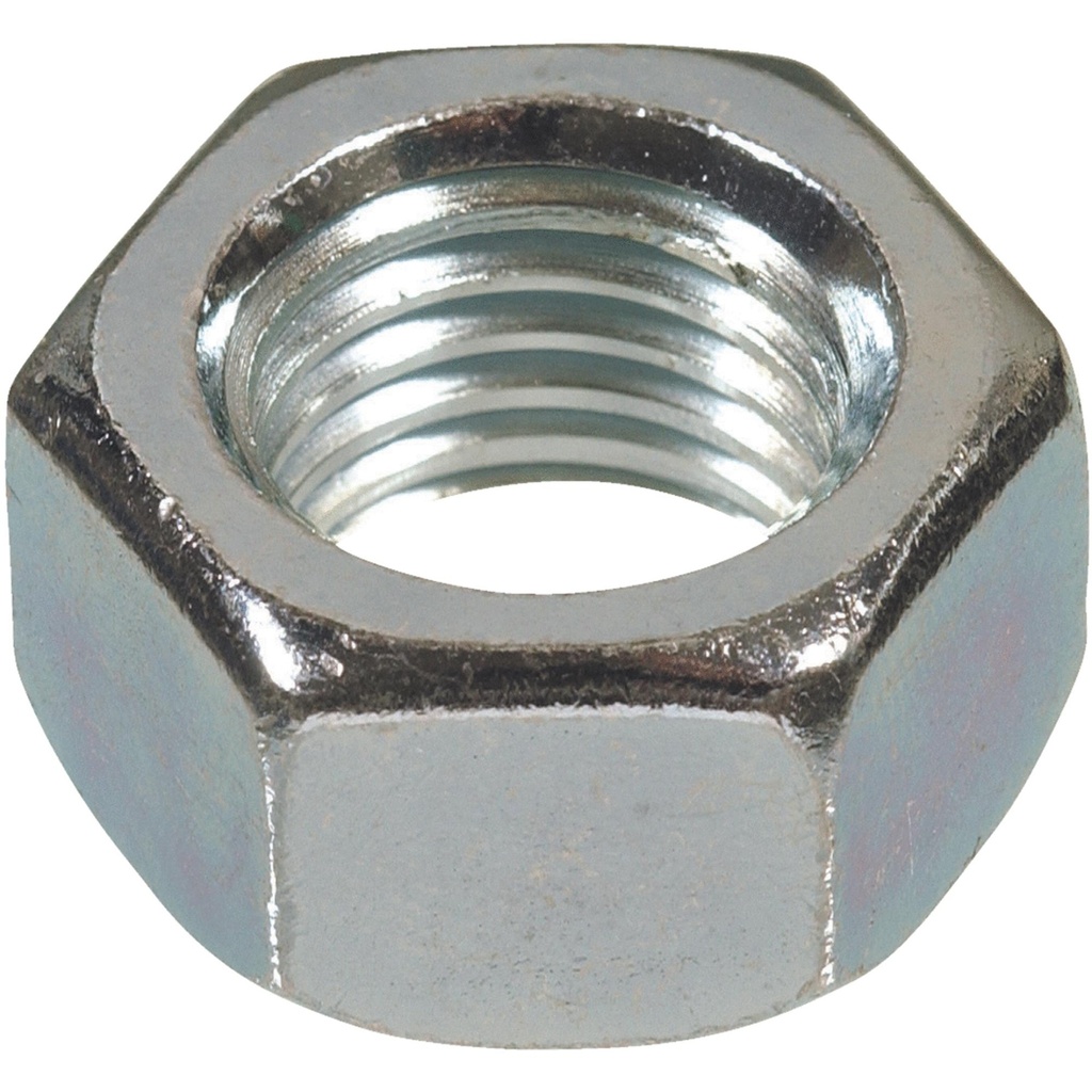 [H150030] Hillman 1 in. Zinc-Plated Steel USS Hex Nut 10 Pk