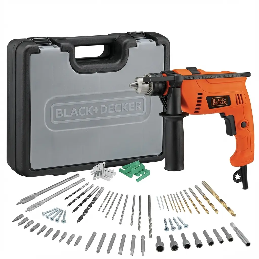 B&D HAMMER DRILL KIT 650W
