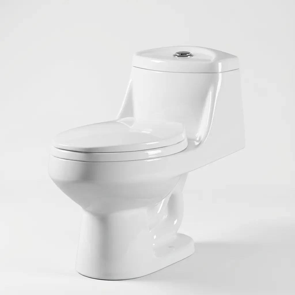 [HET802] OUTBROOK INODORO ELONGADO ONE PIECE BLANCO - LORRAINE