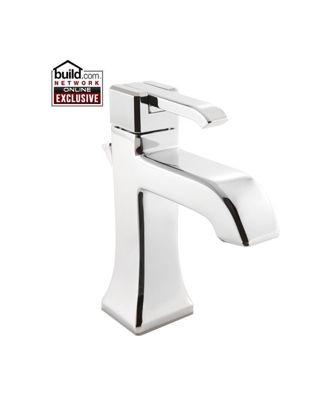 Pfister LG42-FE0 Park Avenue 1.2 GPM Single Hole Bathroom Faucet with Metal Pop-up Drain Assembly Polished Chrome Faucet Bathroom Sink Faucets Single