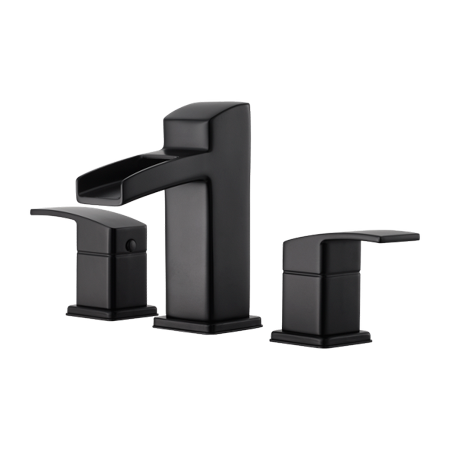 PFISTER MEZC. LAV. 2/H 8" BLACK