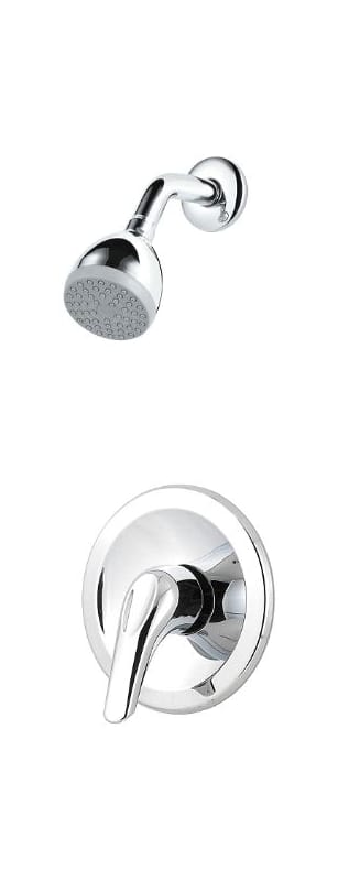 [LG890200] Pfister LG89-020 Pfirst 1.8 GPM Shower Trim Package with Single Function Shower Head and EZ Clean Polished Chrome Showers Shower Only Pressure