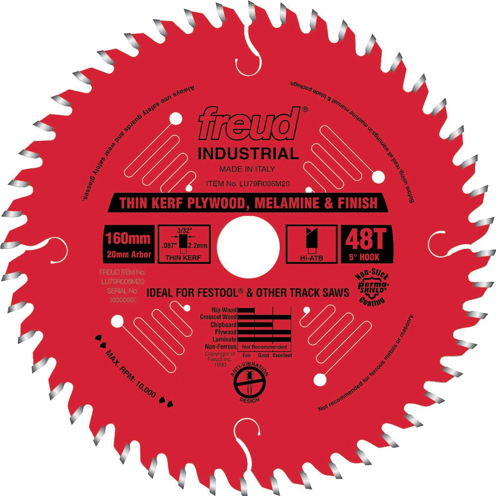 DIABLO160MMX20MMX48T FINE FINISH