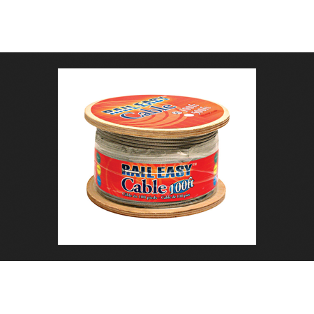 Atlantis RailEasy 5/32  X 100  Roll -Grade 316 Stainless Steel Cable C0978-4100