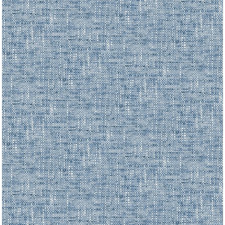 [NU2918] NuWallpaper Poplin Texture Peel & Stick Wallpaper - Navy