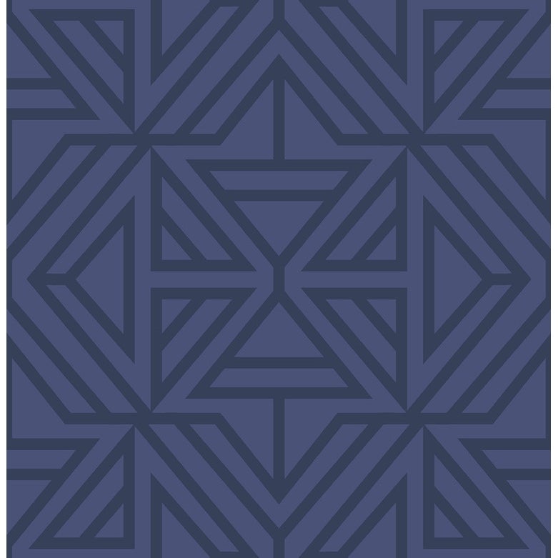 [NUS4290] NuWallpaper Blue Linear Peel & Stick Wallpaper