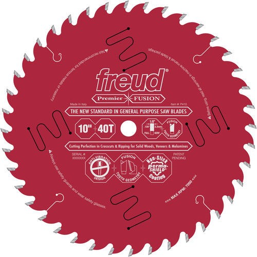 Freud 10in Premier Fusion Blade - P410