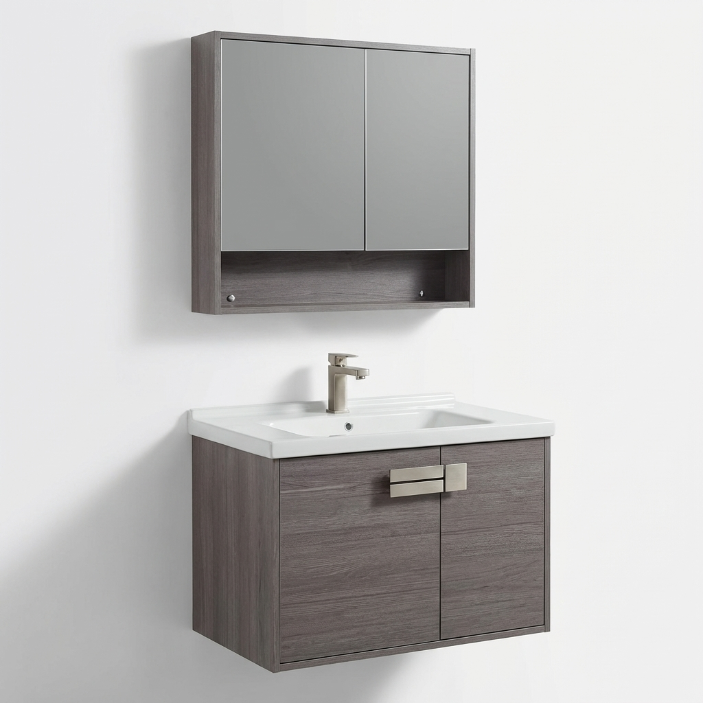 CONJ. LUGUNO PE5-80 GRAY W 32"