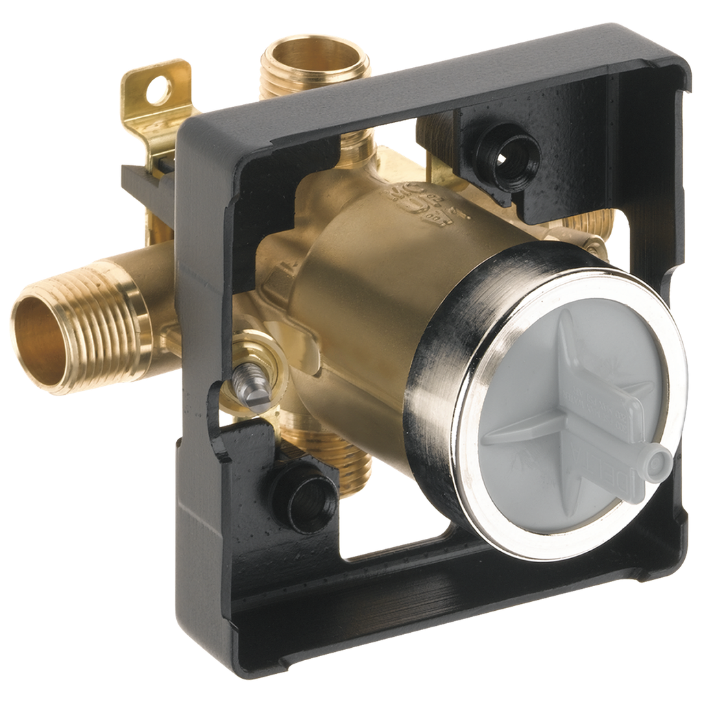 [R10000-UNWS] Delta:R10000 MultiChoice Universal Tub / Shower Rough - Universal Inlets / Outlets