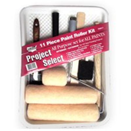 11-Piece 9 in. X 3/8 in. Polyester Paint Tray Kit